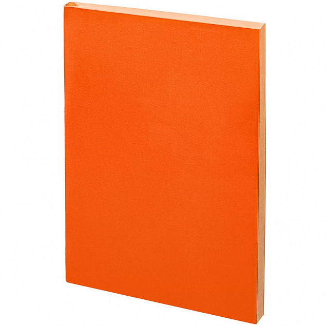 Ежедневник Flat Mini, недатированный, оранжевый с логотипом в Москве заказать по выгодной цене в кибермаркете AvroraStore