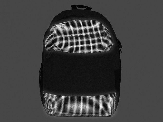 Рюкзак Reflex для ноутбука 15,6 со светоотражающим эффектом, серый с логотипом в Москве заказать по выгодной цене в кибермаркете AvroraStore