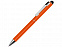Ручка шариковая металлическая «Straight SI Touch» с логотипом в Москве заказать по выгодной цене в кибермаркете AvroraStore