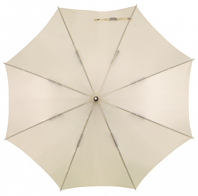 Зонт автоматический JUBILEE, светло-бежевый с логотипом  заказать по выгодной цене в кибермаркете AvroraStore