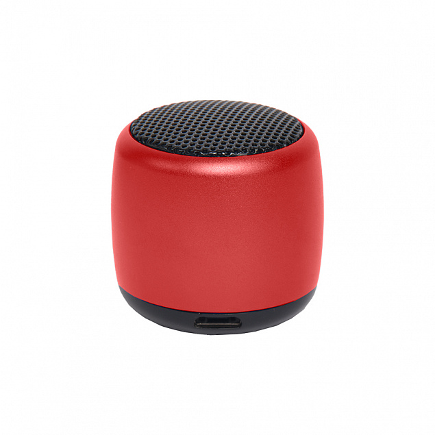 Портативная mini Bluetooth-колонка Sound Burger "Loto" красный с логотипом в Москве заказать по выгодной цене в кибермаркете AvroraStore