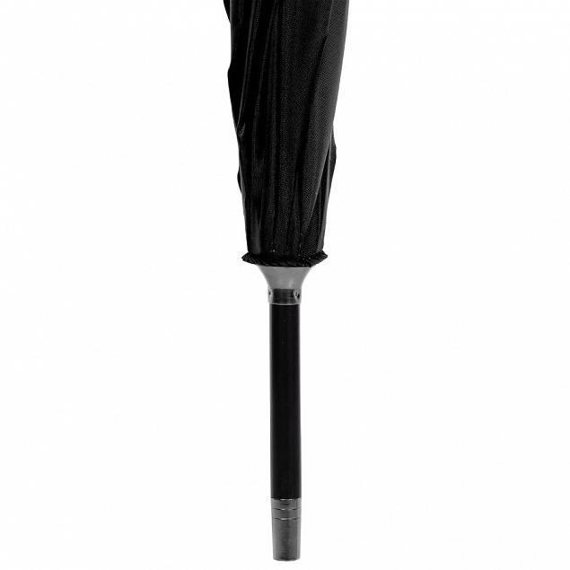 Зонт-трость Silverine, черный с логотипом в Москве заказать по выгодной цене в кибермаркете AvroraStore