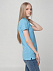 Рубашка поло женская Virma Lady, голубая с логотипом в Москве заказать по выгодной цене в кибермаркете AvroraStore