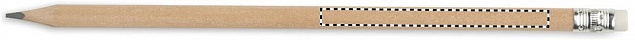 Натуральный карандаш в чехле с с логотипом в Москве заказать по выгодной цене в кибермаркете AvroraStore