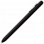 Ручка шариковая Slider, черная с белым с логотипом в Москве заказать по выгодной цене в кибермаркете AvroraStore