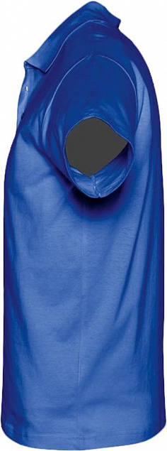 Рубашка поло мужская Prescott Men 170, ярко-синяя (royal) с логотипом в Москве заказать по выгодной цене в кибермаркете AvroraStore