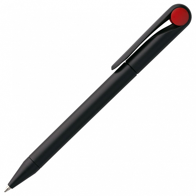 Ручка шариковая Prodir DS1 TMM Dot, черная с красным с логотипом в Москве заказать по выгодной цене в кибермаркете AvroraStore