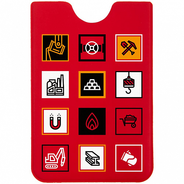 Чехол для карточки Industry, металлургия с логотипом в Москве заказать по выгодной цене в кибермаркете AvroraStore