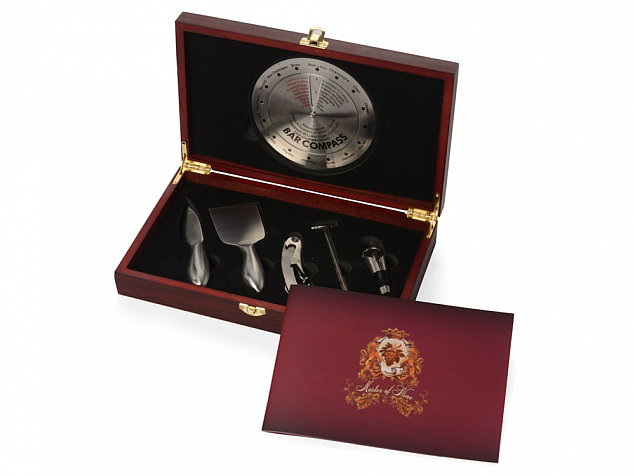 Подарочный набор для вина и сыра Montagne de Reims с логотипом в Москве заказать по выгодной цене в кибермаркете AvroraStore