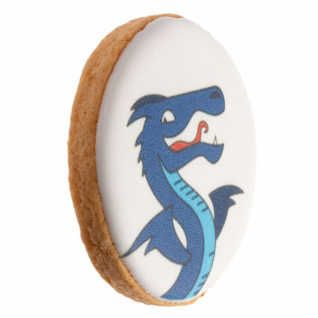 Печенье «Синий дракон» с логотипом в Москве заказать по выгодной цене в кибермаркете AvroraStore