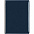 Папка Luxe, синяя с логотипом в Москве заказать по выгодной цене в кибермаркете AvroraStore