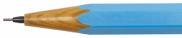 Механический карандаш LOOKALIKE, синий с логотипом в Москве заказать по выгодной цене в кибермаркете AvroraStore