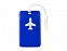 Бирка для багажа Voyage, синий с логотипом в Москве заказать по выгодной цене в кибермаркете AvroraStore