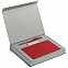 Набор Basis Mini: ежедневник, флешка и ручка, красный с логотипом в Москве заказать по выгодной цене в кибермаркете AvroraStore