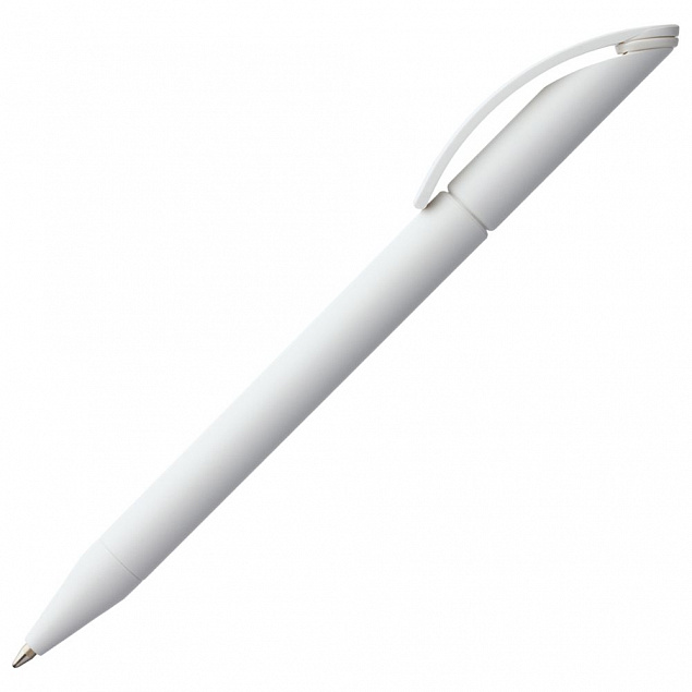 Ручка шариковая Prodir DS3 TMM-X, белая с логотипом в Москве заказать по выгодной цене в кибермаркете AvroraStore