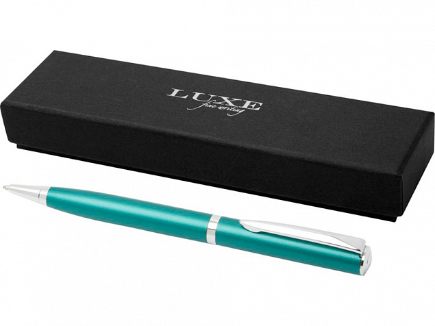 Шариковая ручка City Twilight, голубой с логотипом в Москве заказать по выгодной цене в кибермаркете AvroraStore