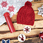 Подарочный набор WINTER TALE: шапка, термос, новогодние украшения, красный с логотипом в Москве заказать по выгодной цене в кибермаркете AvroraStore