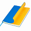 Подарочный набор Sky/Alpha, лазурный (ежедневник недат А5, ручка) с логотипом в Москве заказать по выгодной цене в кибермаркете AvroraStore