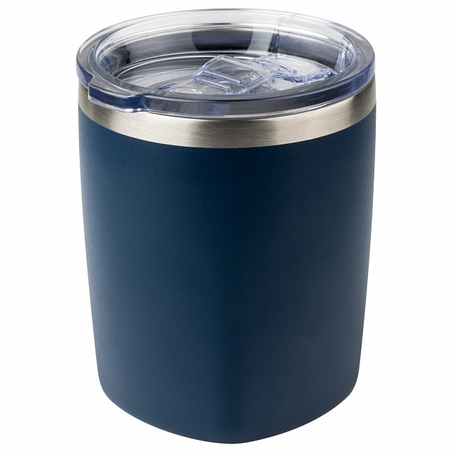 Термокружка вакуумная Portobello, Viva, 400 ml, синяя с логотипом в Москве заказать по выгодной цене в кибермаркете AvroraStore