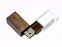 USB 2.0- флешка на 64 Гб прямоугольной формы, под гравировку 3D логотипа с логотипом в Москве заказать по выгодной цене в кибермаркете AvroraStore