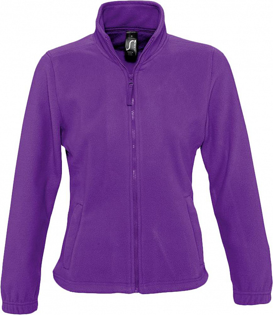 Куртка женская North Women, фиолетовая с логотипом в Москве заказать по выгодной цене в кибермаркете AvroraStore