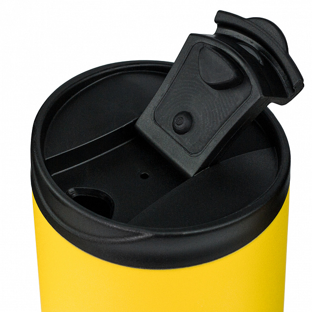 Термокружка вакуумная, Rondo, Lemoni, 450 ml, желтая с логотипом в Москве заказать по выгодной цене в кибермаркете AvroraStore
