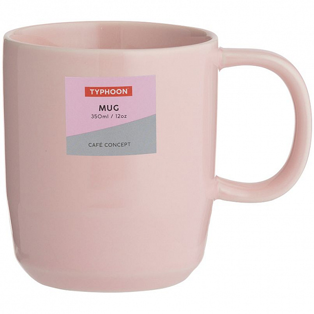 Чашка Cafe Concept, розовая с логотипом в Москве заказать по выгодной цене в кибермаркете AvroraStore