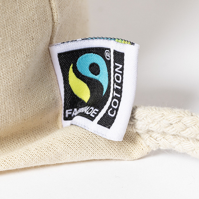 Мешок с затяжками Санфер Fairtrade с логотипом в Москве заказать по выгодной цене в кибермаркете AvroraStore