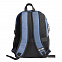 Рюкзак PULL, т.синий/чёрный, 45 x 28 x 11 см, 100% полиэстер 300D+600D с логотипом в Москве заказать по выгодной цене в кибермаркете AvroraStore