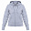 Толстовка женская Hooded Full Zip ярко-синяя с логотипом  заказать по выгодной цене в кибермаркете AvroraStore