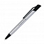 Шариковая ручка Grunge, серебряная с логотипом в Москве заказать по выгодной цене в кибермаркете AvroraStore