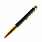 Шариковая ручка Megapolis, черная/позолота с логотипом в Москве заказать по выгодной цене в кибермаркете AvroraStore