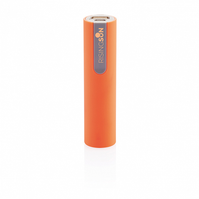 Зарядное устройство 2200 mAh, оранжевый с логотипом в Москве заказать по выгодной цене в кибермаркете AvroraStore