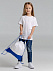 Рюкзак детский Classna, белый с синим с логотипом в Москве заказать по выгодной цене в кибермаркете AvroraStore