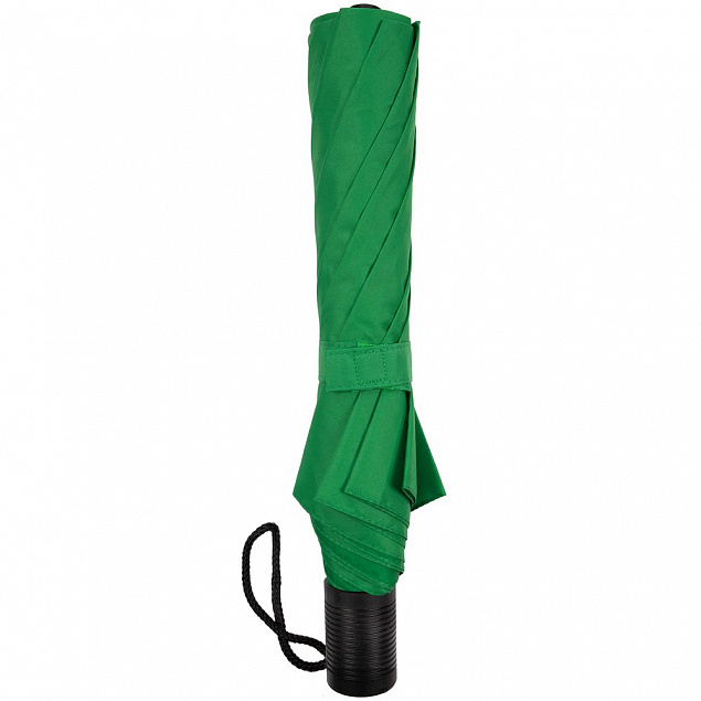 Зонт складной Rain Spell, зеленый с логотипом в Москве заказать по выгодной цене в кибермаркете AvroraStore