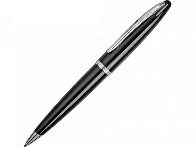 Ручка шариковая Waterman Carene Black Sea ST M, черный/серебристый с логотипом в Москве заказать по выгодной цене в кибермаркете AvroraStore