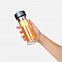 Бутылка стеклянная с двойными стенками, Aravia, 380 ml, синяя с логотипом  заказать по выгодной цене в кибермаркете AvroraStore