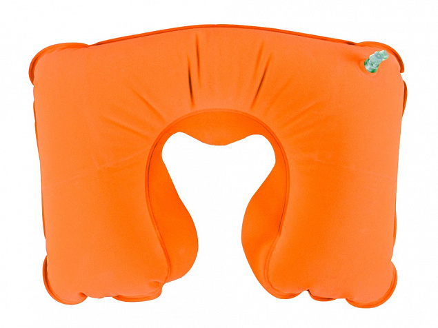 Подушка надувная базовая, оранжевый с логотипом в Москве заказать по выгодной цене в кибермаркете AvroraStore