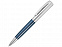 Ручка металлическая шариковая Conquest Blue с логотипом в Москве заказать по выгодной цене в кибермаркете AvroraStore