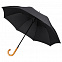 Зонт-трость Classic, черный с логотипом в Москве заказать по выгодной цене в кибермаркете AvroraStore