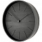 Часы настенные Plato, черное дерево с логотипом в Москве заказать по выгодной цене в кибермаркете AvroraStore