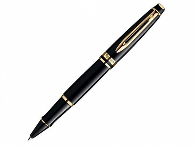 Ручка роллер «Expert 3 Black GT» с логотипом в Москве заказать по выгодной цене в кибермаркете AvroraStore