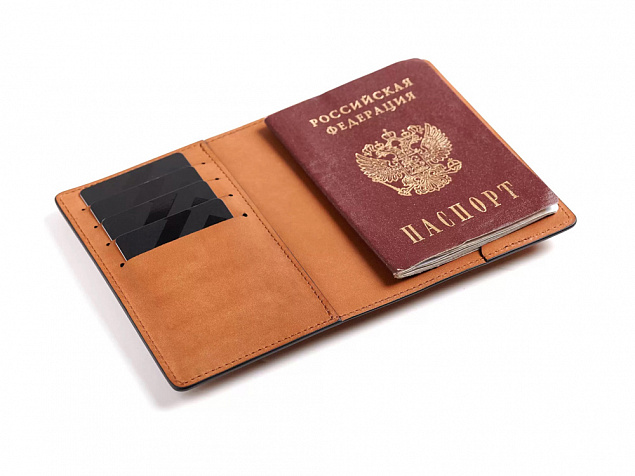 Обложка для паспорта «Нит» с логотипом в Москве заказать по выгодной цене в кибермаркете AvroraStore