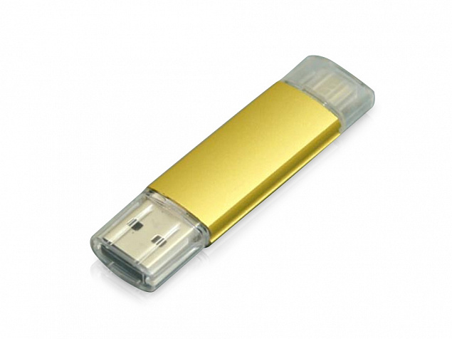 USB 2.0/micro USB- флешка на 32 Гб с логотипом в Москве заказать по выгодной цене в кибермаркете AvroraStore