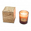 Свеча Silia в деревянной коробке, коричневая с логотипом в Москве заказать по выгодной цене в кибермаркете AvroraStore