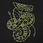 Толстовка «Полинезийский дракон», черная с логотипом в Москве заказать по выгодной цене в кибермаркете AvroraStore