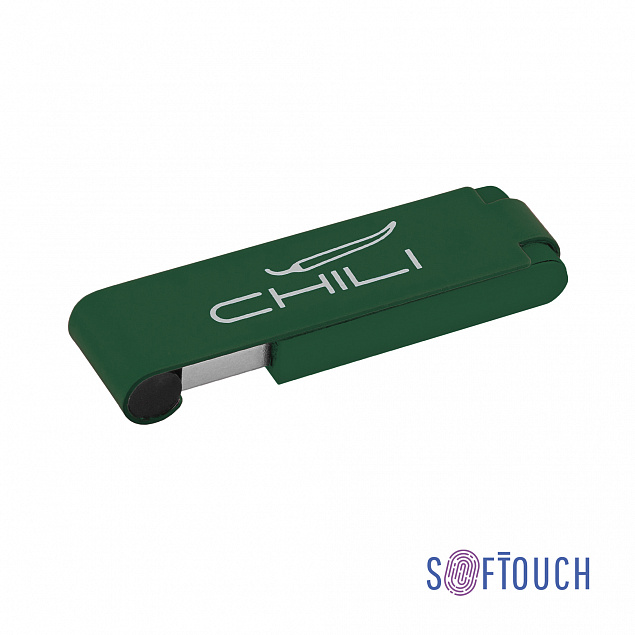 Флеш-карта "Case" 8GB, покрытие soft touch с логотипом в Москве заказать по выгодной цене в кибермаркете AvroraStore