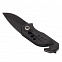 Складной нож Intact, черный с логотипом в Москве заказать по выгодной цене в кибермаркете AvroraStore