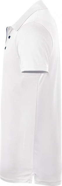 Рубашка поло мужская PERFORMER MEN 180 белая с логотипом в Москве заказать по выгодной цене в кибермаркете AvroraStore