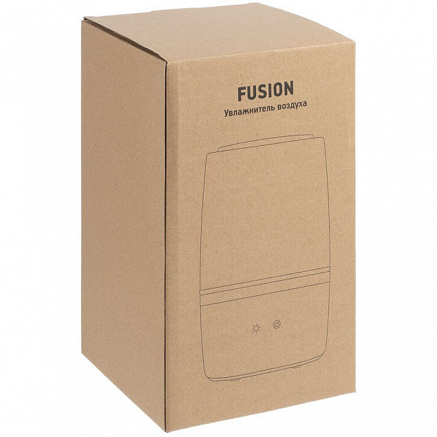 Комнатный увлажнитель-ароматизатор воздуха Fusion, белый с логотипом в Москве заказать по выгодной цене в кибермаркете AvroraStore